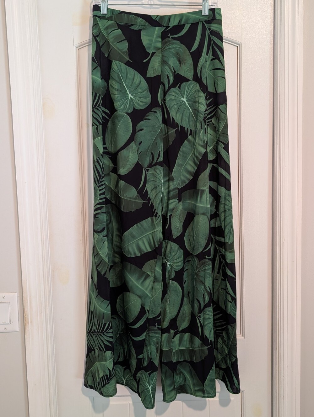 Alice + Olivia Wide Leg Palm Leaf Pant Sz 6